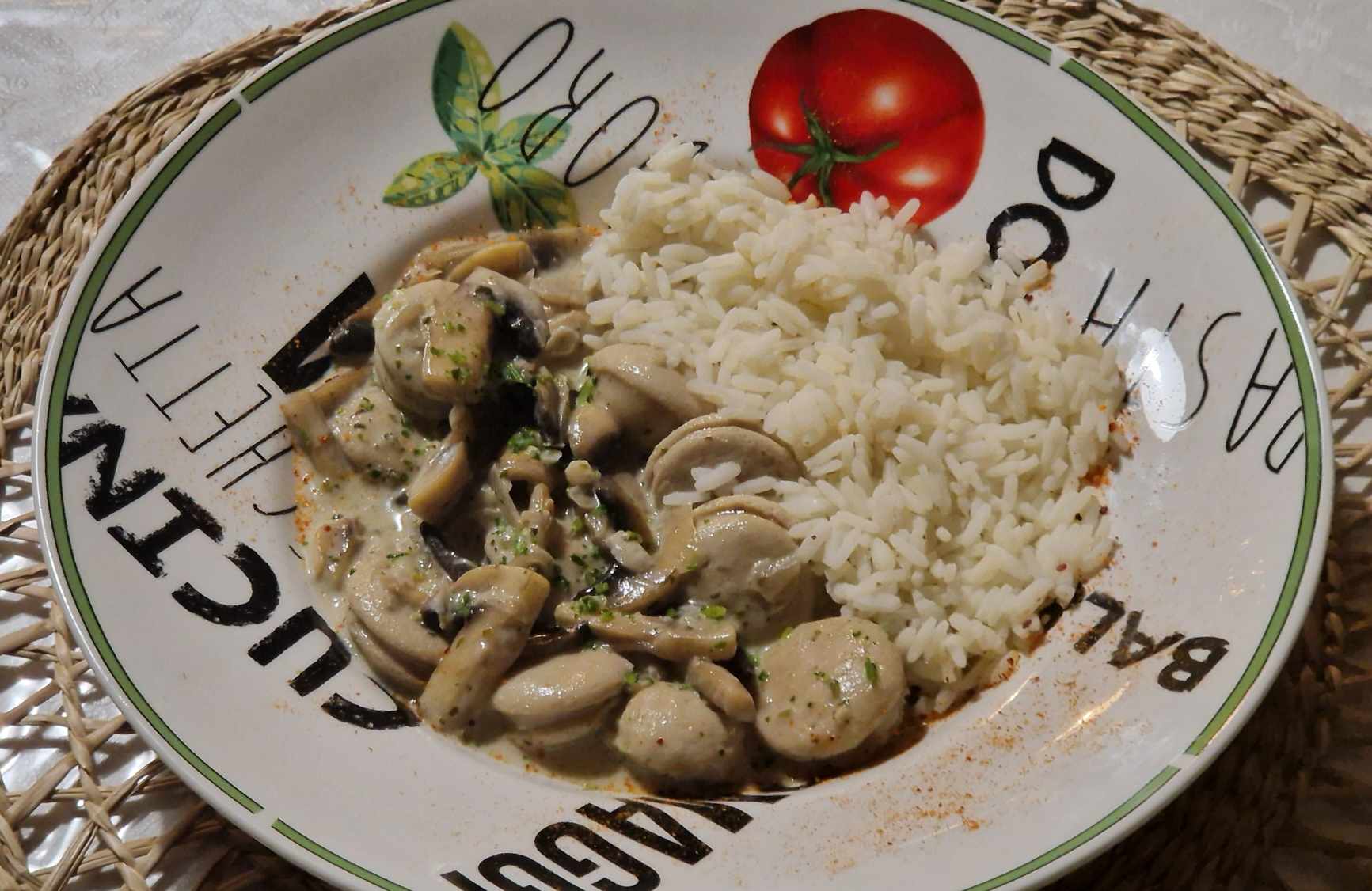 Boudins Blancs La Cr Me Et Champignons Tatagateau